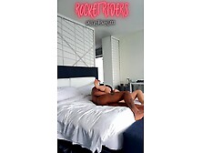 Brunette hair Hawt Russian Federation Takes BBC in Suite BTS