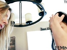 FEMINGE 4K - Female Detectives Are Gratifying One One more!