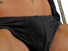 Muscular Stud Tied Up and Fucked Raw in Hardcore Bondage Revenge Bareback Punishment