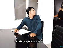 Driving Instructor Lets Me Try His Cock