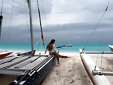 Charming Olesya Malibu on the ocean