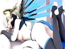 【Mmd R-Eighteen Sex Dance】Sexy Jugs Huge Butt Goddess Oral Sex 激しいセックス [Mmd]