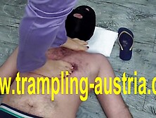 trampling while ironing