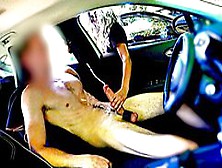 Dickflash Car Adventure: A Little Blonde Slut Gives Me A Fast Handjob While Her Boyfriend Waits