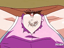 Dissolute grandad screwing a sexy youthful beauty (Purple hair hotty manga)