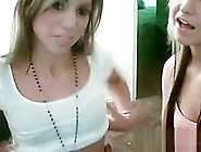 Cute Lesbians Fingering Each Other