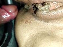 Gloryhole anal without condom