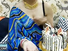 Desi Saara Bhabhi Fucked by Devar on Birthday with Hindi Dirty Talk Hardcore