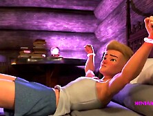 Magician PERV Chick plays with a Stud from the Street - Toon Sex Parody 2025