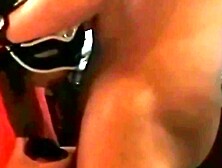 This penny-colored darksome-skinned dude is having sex with a wealthy white Venezuelan woman.