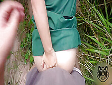 Girl Scout Outdoor In The Forest (Real) With Thai Student 18+ And Melon Ice