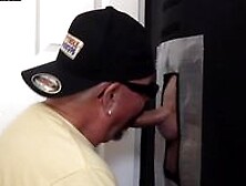 Gloryhole Cocksucking Dilf Fucked In Asshole At Home