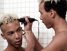 Hot Identical Twins Jerk Off Side By Side