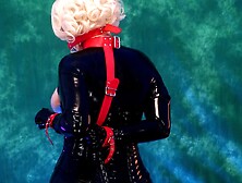 Fetish Gag cougar into Rubber FREE porn clip