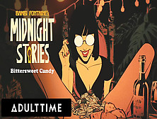 Adult Time - Bambi Fontaine's Midnight Stories - Candy's Explosive Anal Creampie