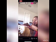 Black Slut Sucking Dick On Ig Live