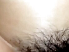 Amateur Japanese Couple's Homemade Hairy Creampie