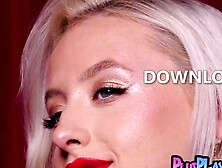 Roses are red petite big tits blonde teen model Ally Lanes is hot as hell