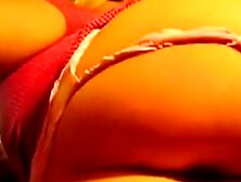 Wet Puffy Pussy Masturbation On Close-Up