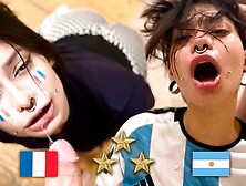 Argentina World Champion,  Fan Mounts French After FINAL - Meg Vicious