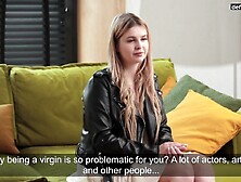 Blond large titties bulky teen Liza Mon Cheri