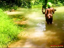 BANGING AFRO DOXY IN THE STREAM Hardcore BigDick Fuck