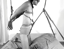 Tied Up Nonstop Climax - Real Nipples Cums