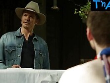 Aubrey Wood Butt Scene In Justified