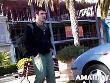 Beach ass sex fuck for blonde milf Molly Wood enjoying humongous prick