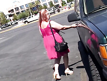 Bulky Aged Wench Getting Fisted in the Garden