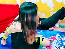 Hot indian girl chloro bondage struggle