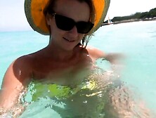 Swimming Naked In Cuba's Atlantic Ocean Waters