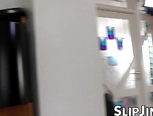 European teen doggystyle fucked by sir Jim after deepthroat