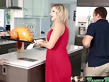 Familyhandle. Com - Angel Smalls Has Some Fun With Stepbro On Thanksgiving Day