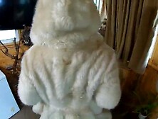 Yiff Coat Tease,  Doggy Style & Pee Play on Satin-Lined Furs – Cabin Dream