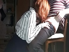 Strawberry Blonde Schoolgirl For Nasty Was Fucked With Ass-Sex And Sperm Shot On Face