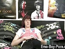 Shiny Emoboy Xxx Hot Emo Fellow Alexander Masturbates H