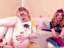 Two Blonde Teen Naughty On Webcam