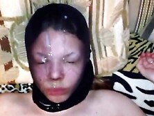 Compilation of cumshots on Dasha's face