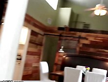 Big-Boobed Tenant Fucks Landlady in Rent Payment Deal - POV