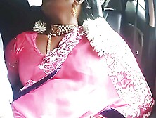 Sexy saree telugu aunty dirty talks, car sex with auto driver part 2