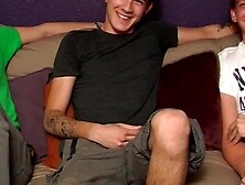 Threesome Frenzy - Twinks Fuck Hard With Big Dick And Anal Play For Hot Sex Action!