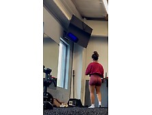 Spandex Short Thick Gym Pawg