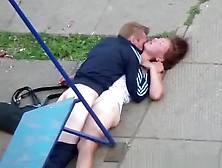 Drunk Couple Fucking In The Playground