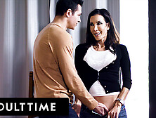 Adult Time - Stepmom Shay Sights Is Almost Caught Fucking Her Stepson When Her Husband Comes Home!