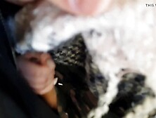 OUTDOORS AIRPLANE Hand Job and Oral Sex - Bella Mur