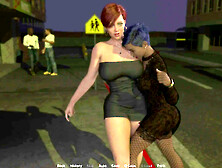 Original vintage American scene featuring erotic acts and big boob MILFs with a family twist