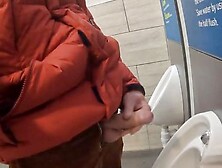 Public Restroom Fun With Cum Eating And Cruising For Gay Guys