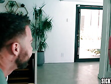Large melons Codi Vore getting sexed hard just for warm shower and clean room