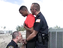 Gay Cop Sucking Another Guy Off Apprehended Breaking And